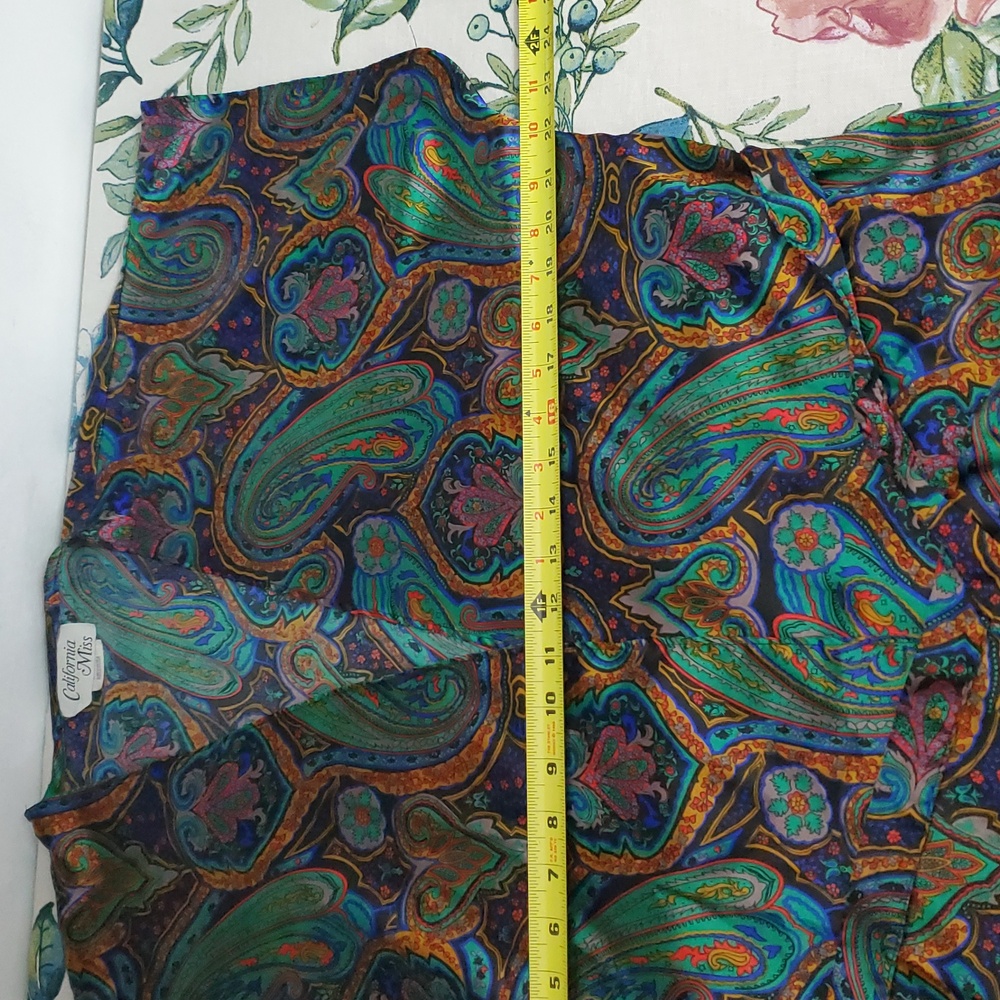 Vintage Calofornia Miss Open Front Soft & Silky Style Robe. Medium. - Picture 12 of 14